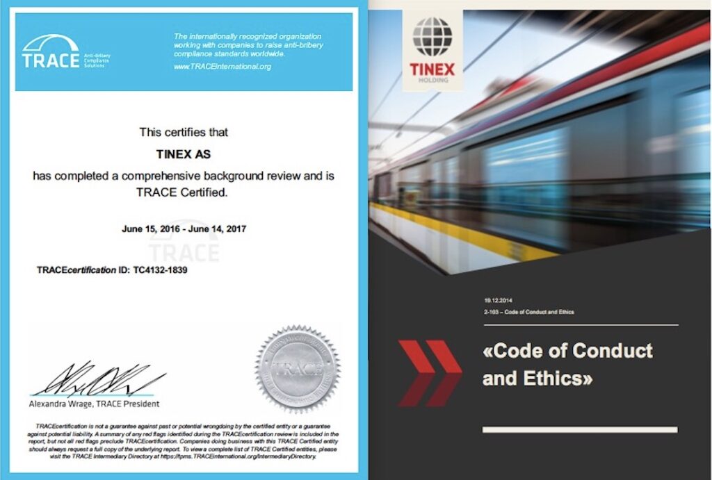 Code of Conduct Tinex